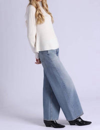 Minnie Rose - Luxe Cashmere Seamless Mock Neck Sweater