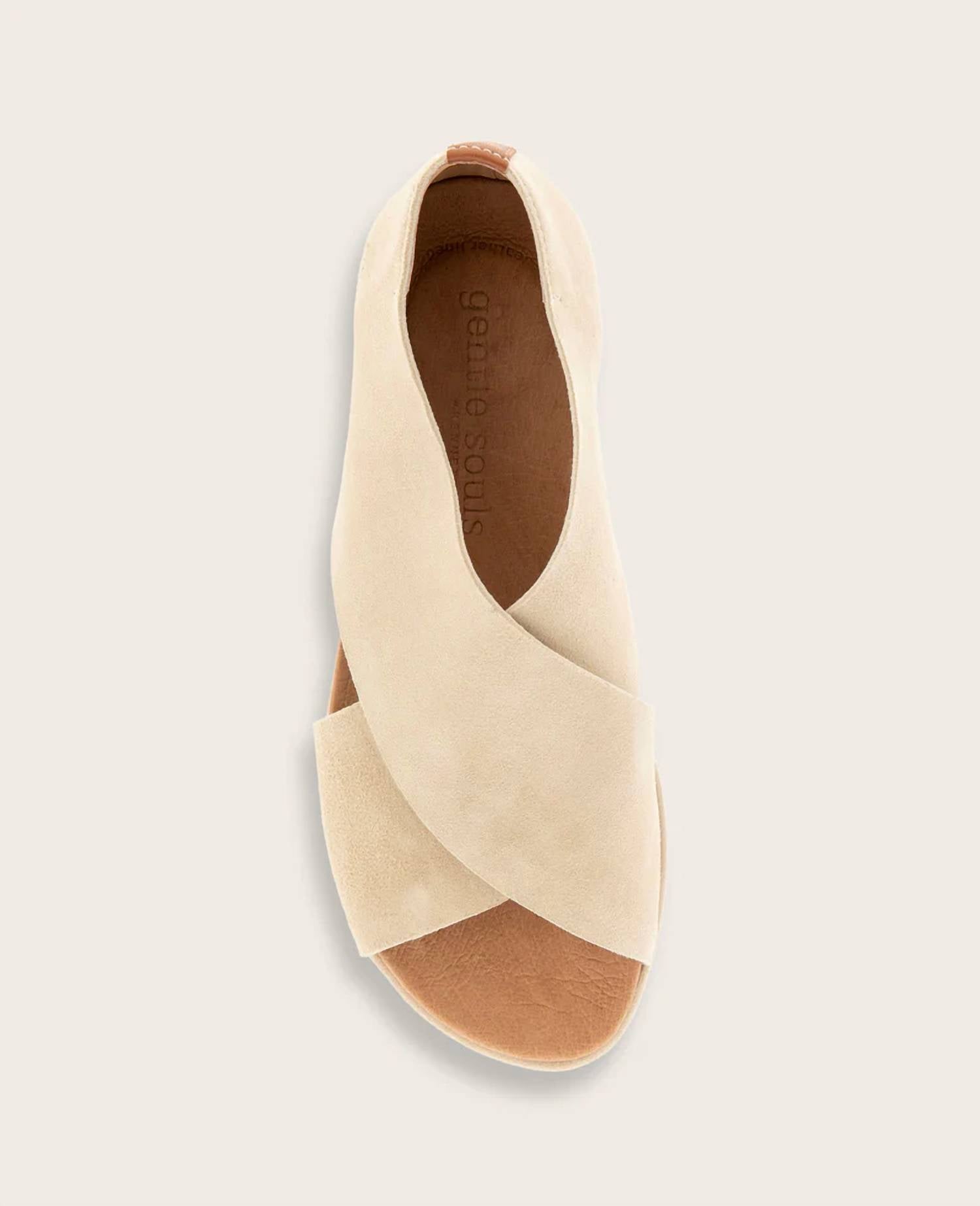Gentle Souls - Women's Leslie X Band Leather Sandal
