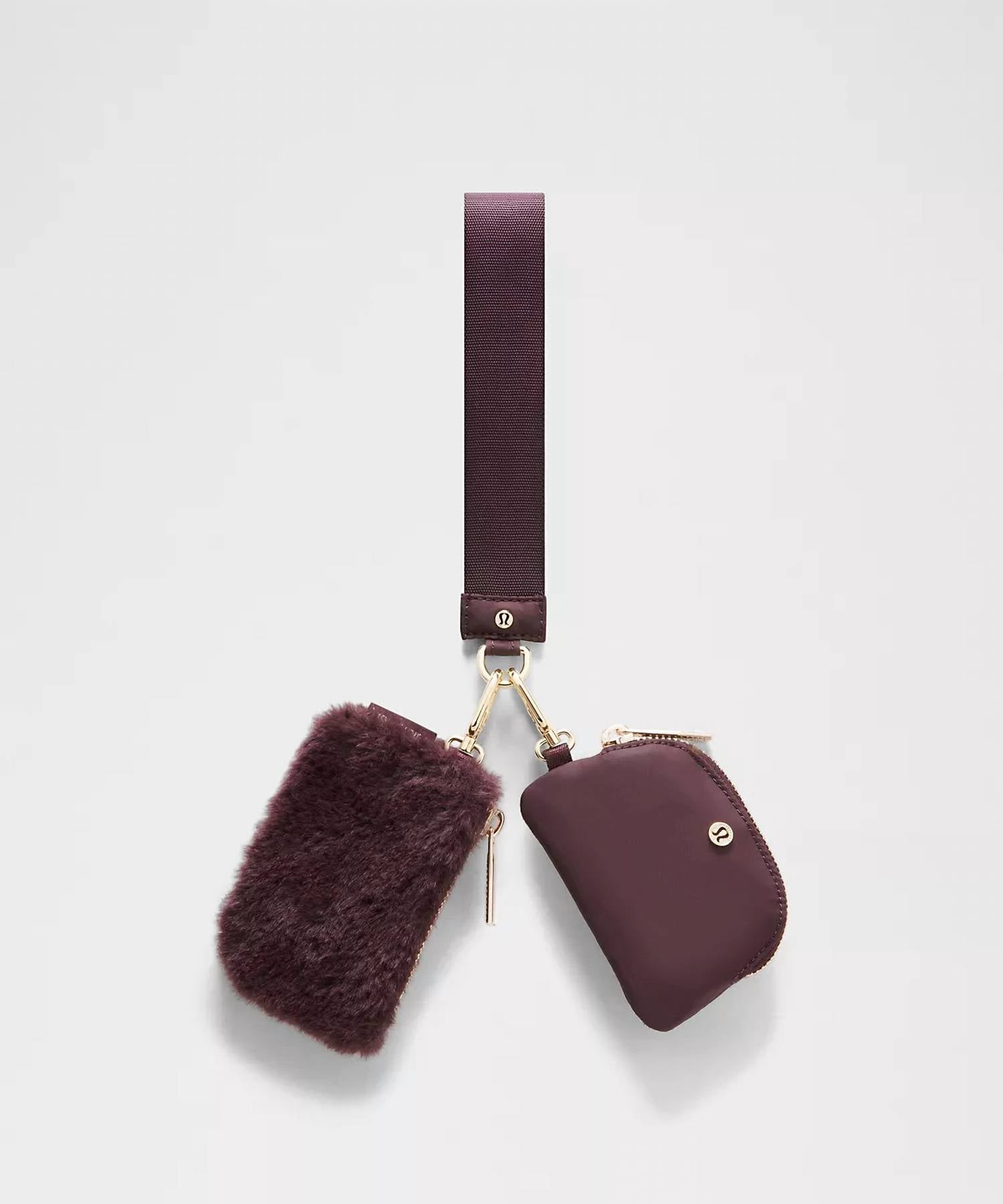 Lululemon - Women's Dual Pouch Plush Fleece Wristlet