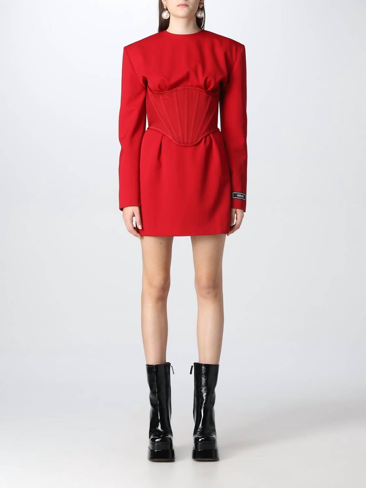 Versace - Medusa Corset Mini Dress