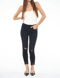 AUDREY MID RISE SKINNY CROP JEANS