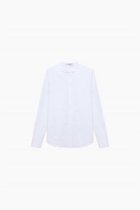 DOROTHEE SCHUMACHER Pure Power Shirt in white lilac - women's shirt - view 4