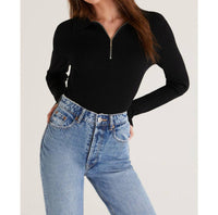 Z Supply - Rico Zip Henley Ribbed Sweater