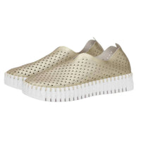 Ilse Jacobsen Women's Tulip Shoes in platin - women's sneaker - alternate view