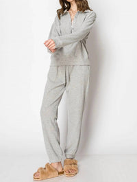 Meet Me In Maui - Waffle Knit Jogger Set