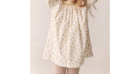 Belan.J - Girl's Peras Amarillo Short Sleeve Dress