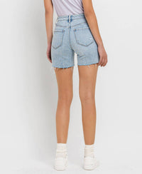 Vervet By Flying Monkey - High Rise Denim Shorts