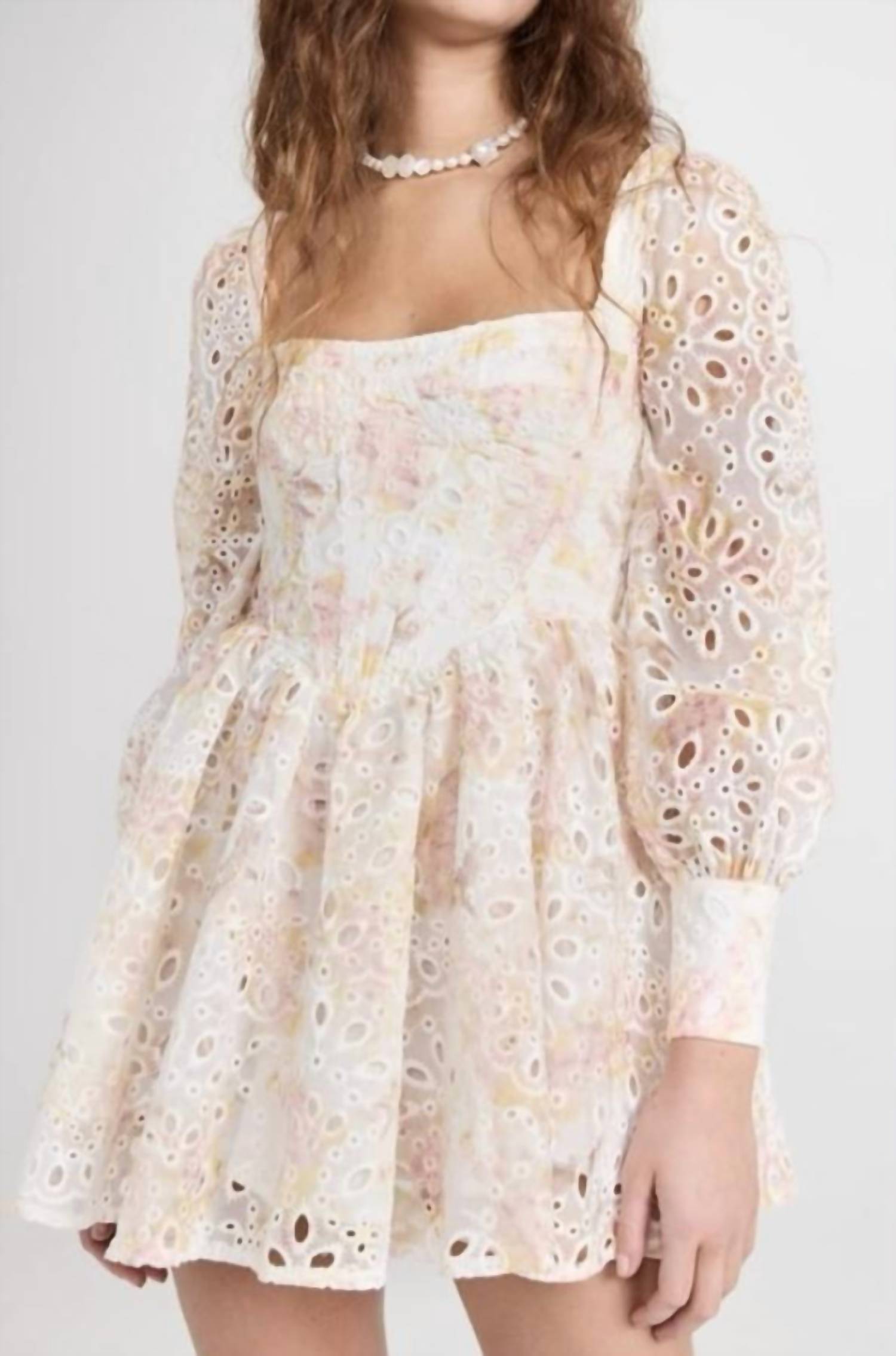 Bardot - Lila Flounce Dress