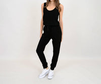 Rd Style - YOHNA SLUB TERRY TANK JUMPSUIT