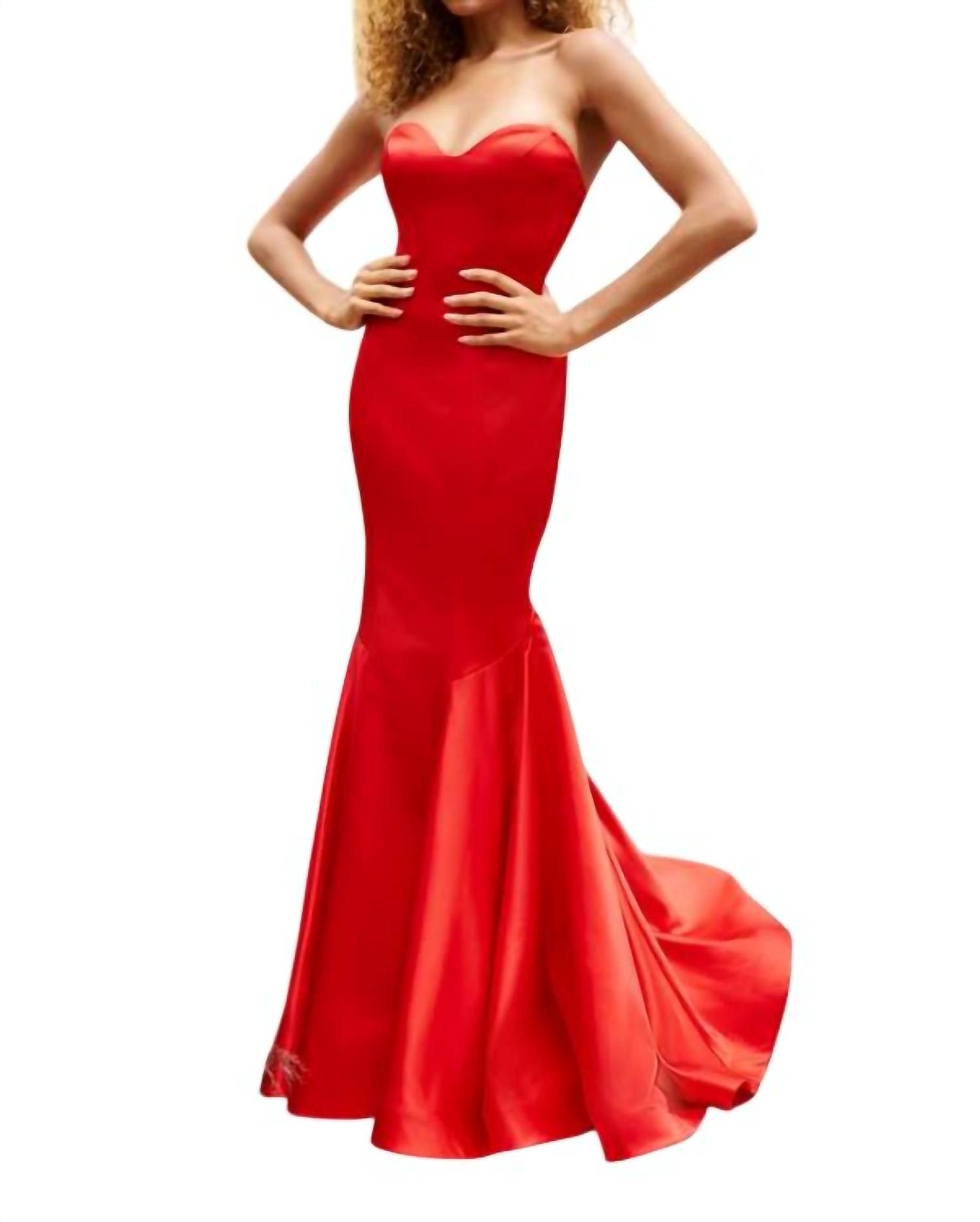 Faviana - Silhouette Fitted Dress