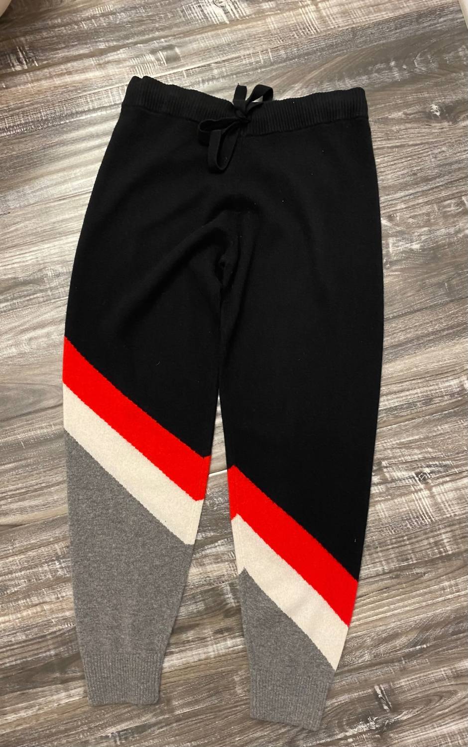 Minnie Rose - Women's Cashmere Stripe Jogger