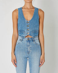 Rolla'S - Chloe Recycled Denim Vest