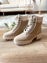 MIA Women's Nakoma Lace-up Bootie in neutral - women's shoe