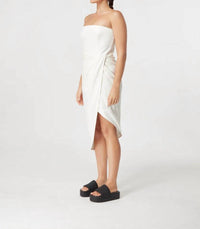 Lica Midi Linen Dress