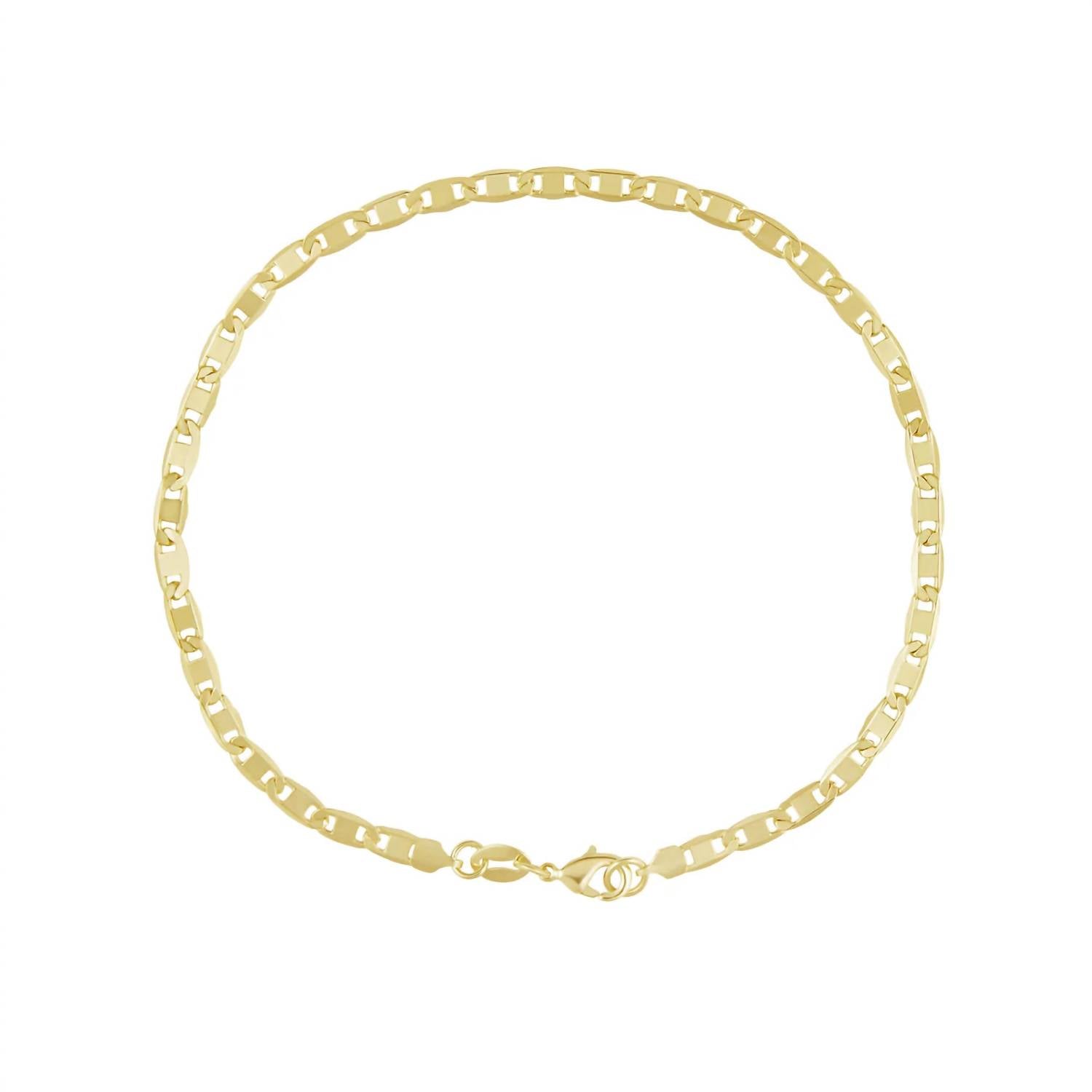 SAHIRA Women's Octavia Anklet in gold - women's item