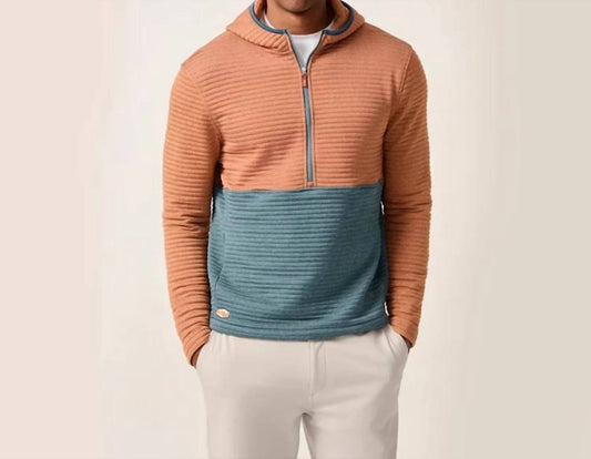 Johnnie-O - Werner Hooded 1/2-Zip Performance Pullover