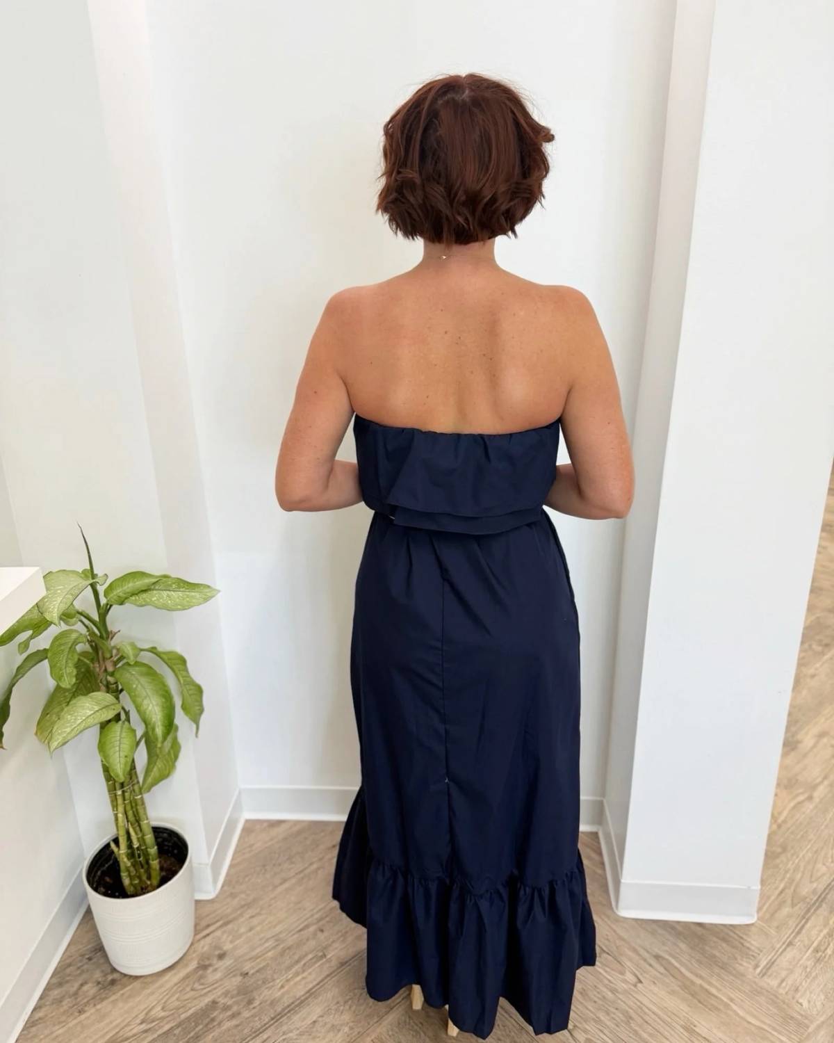 Bishop + Young - Como Strapless Midi Dress