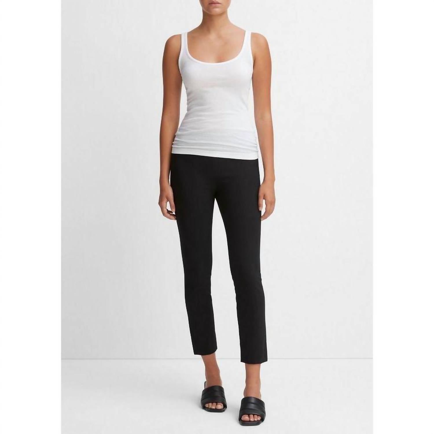 Vince - Stitch Front Seam Ponte Legging
