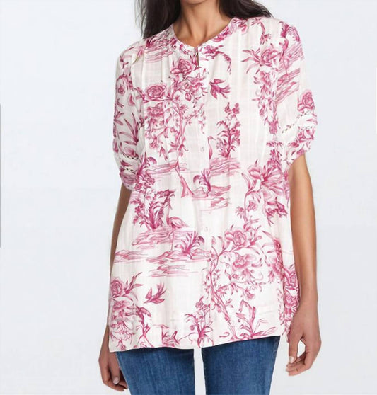 Johnny Was - Firebird Pintuck Blouse