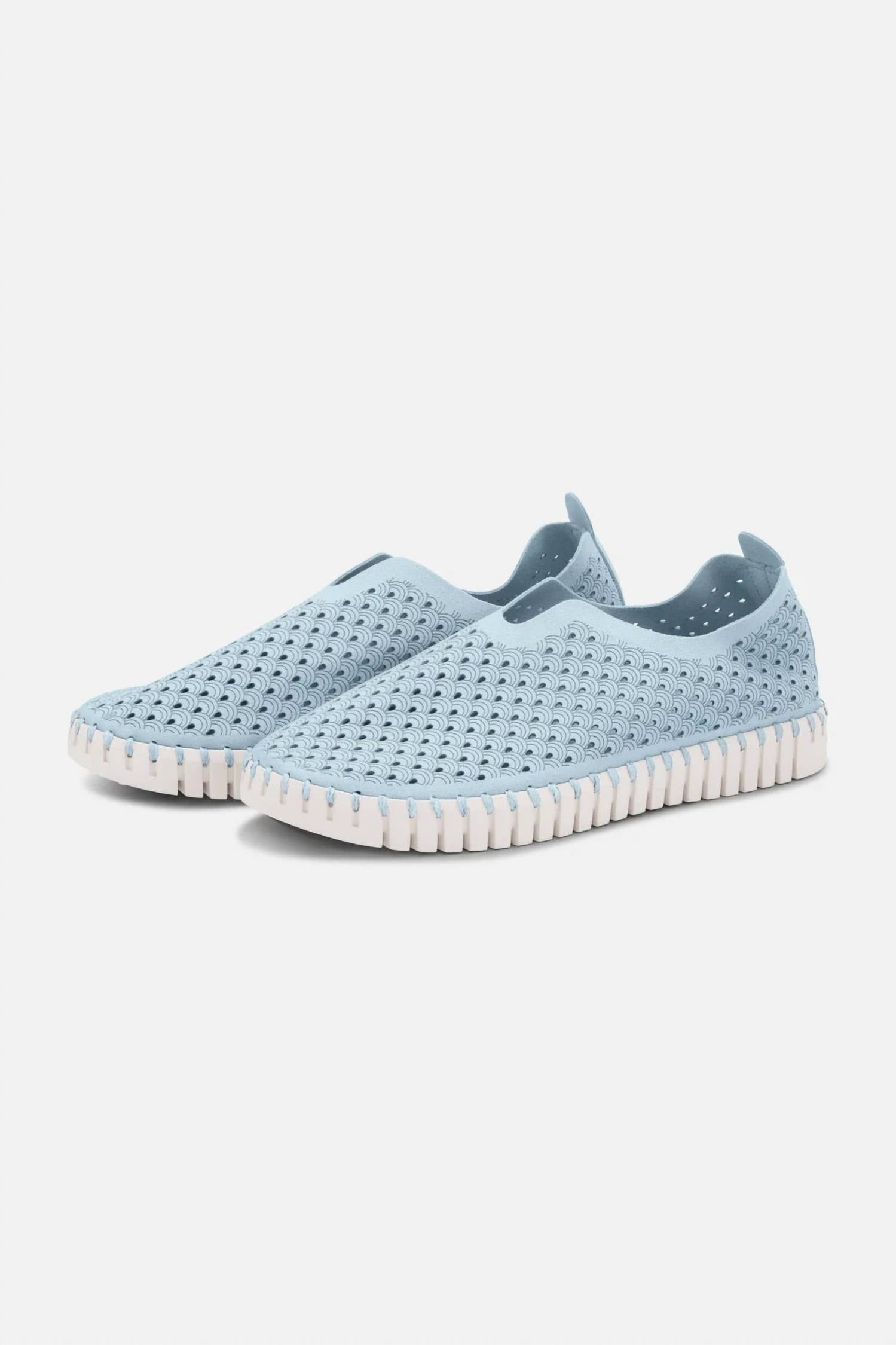 Ilse Jacobsen Women's Tulip 139-603 Shoes in ash blue - women's flats