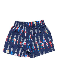 Pink Chicken - Boy's Swim Trunk