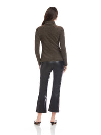 Fifteen Twenty - Adina Crossover Turtleneck Top
