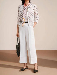 Marc Cain - Polka Dot Cardigan