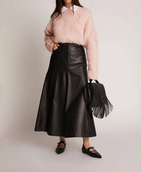 Munthe - Women's Tuxya Vegan Leather Skirt