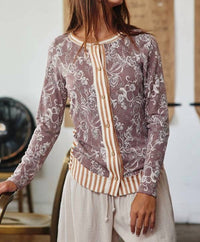 Bucketlist - Stripe Contrast Top