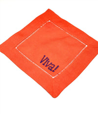 Oriental Trading Company Fiesta Cocktail Napkins - Set Of 4 in multicolor - item - alternate view