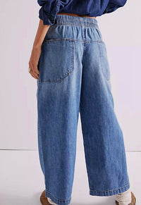Free People - Easy Peasy Denim Pants