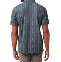 TravisMathew Local Treasure Polo in mood indigo vintage indigo - men's shirt - alternate view