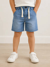 Losan - Boy's Denim Short With Drawstring