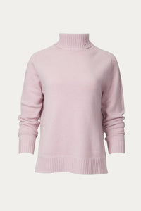 FUNNEL-NECK CASHMERE SWEATER