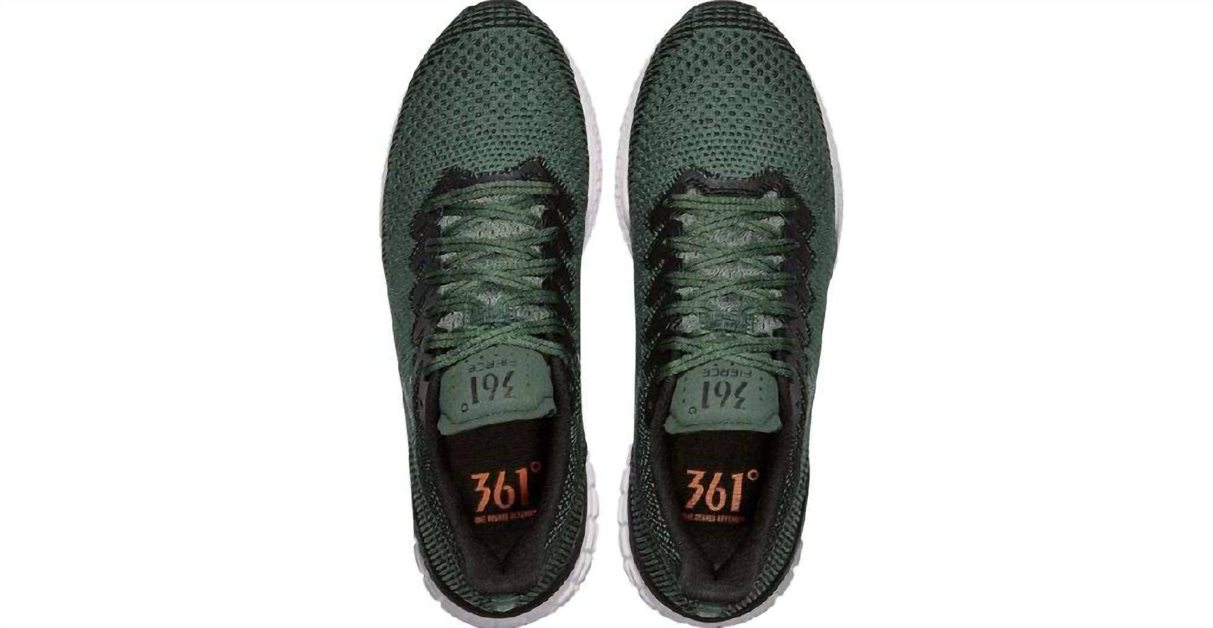 361 Degrees Men's Fierce Running Shoes in dark springs thyme - men's shoe - view 4