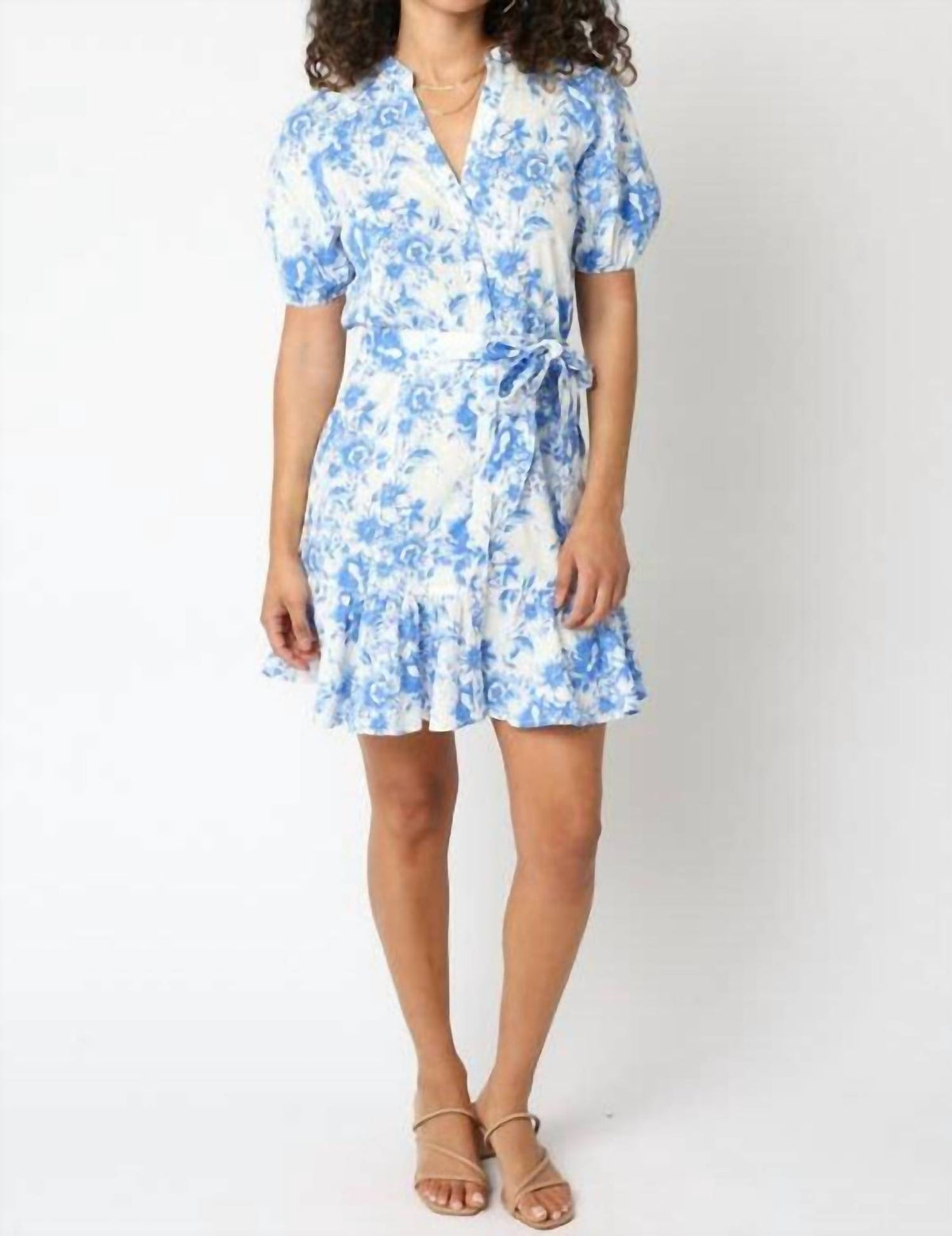 Olivaceous - Noor Floral Dress