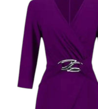 Joseph Ribkoff - Women's Silky Knit Wrap Jumpsuit