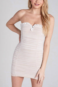 Strapless Mini Dress