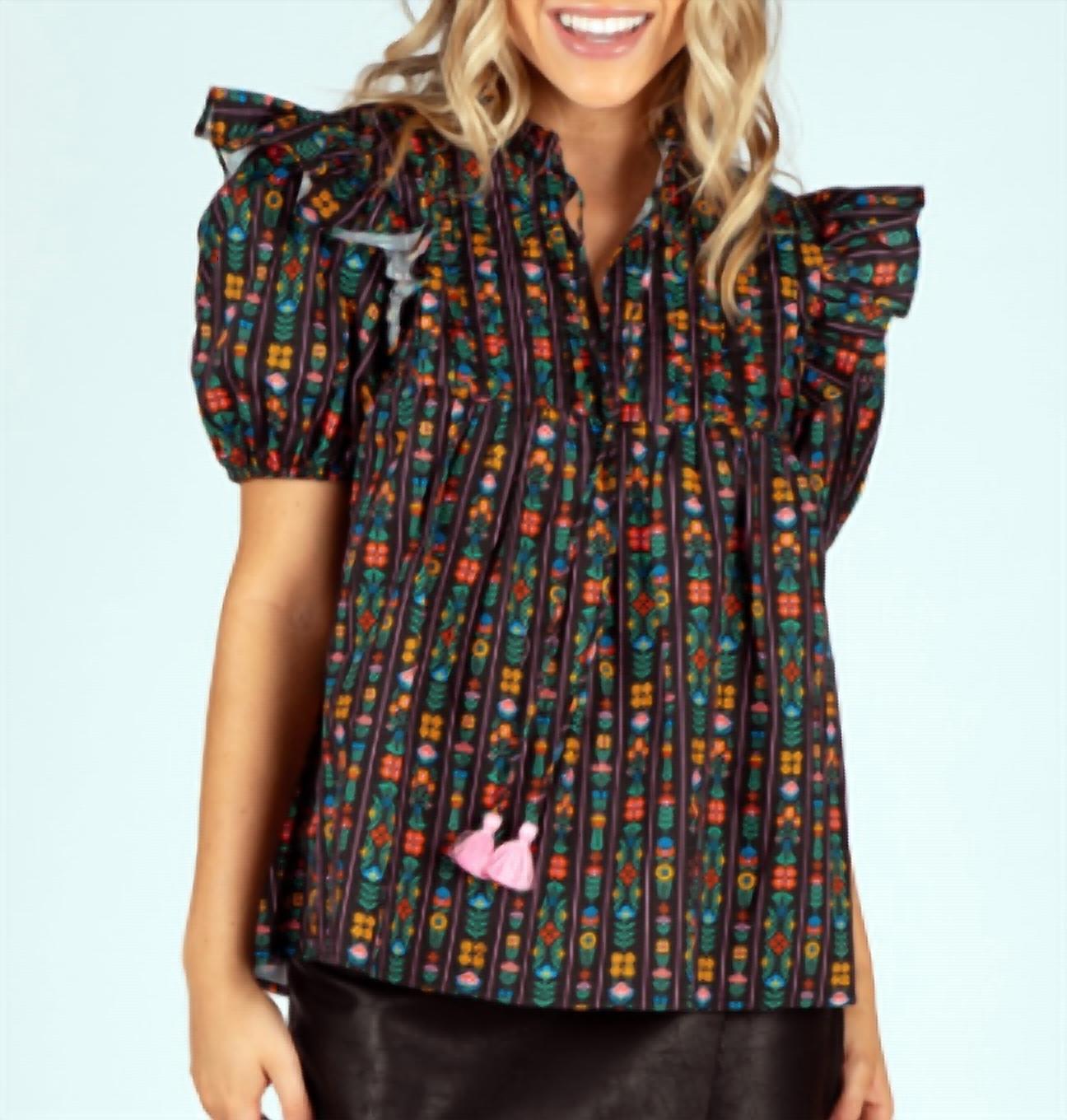 Sincerely Ours - Botanical Ribbon Nora Top