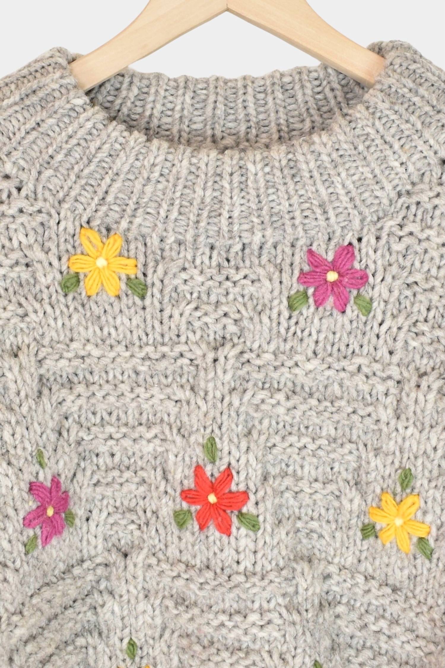 Ichi - Wool Hand Knit Pullover