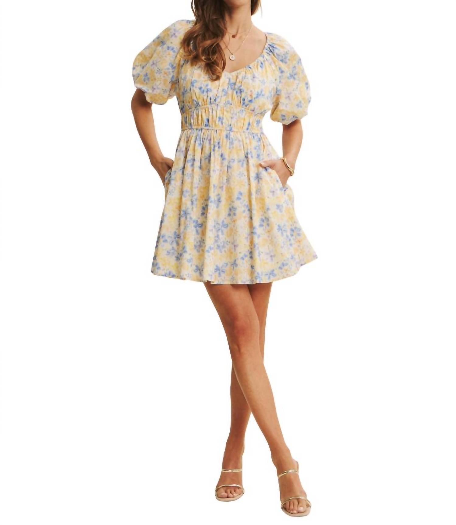 In February - Spring Air Mini Dress