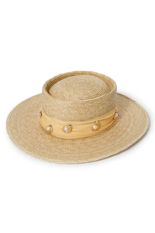 Lele Sadoughi - Women's Michelle Déco Swirl Straw Hat