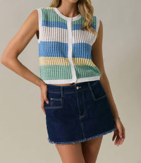 Sunday Edition - Angie Vest Top