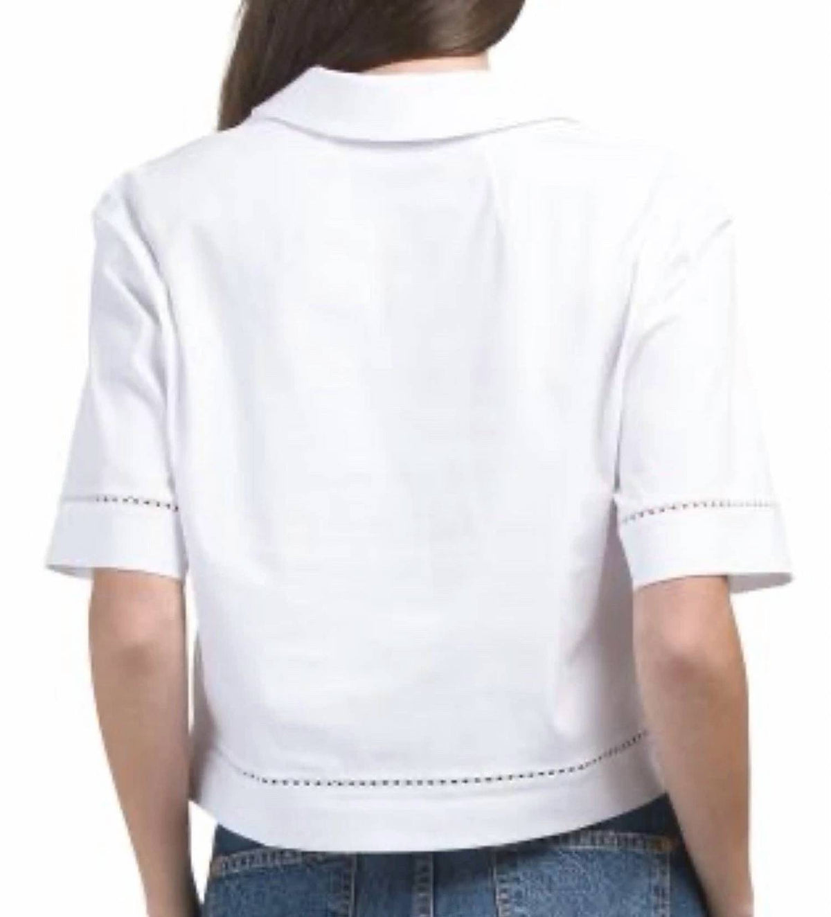 Theory - SHORT SLEEVE BOXY LAPEL SHIRT