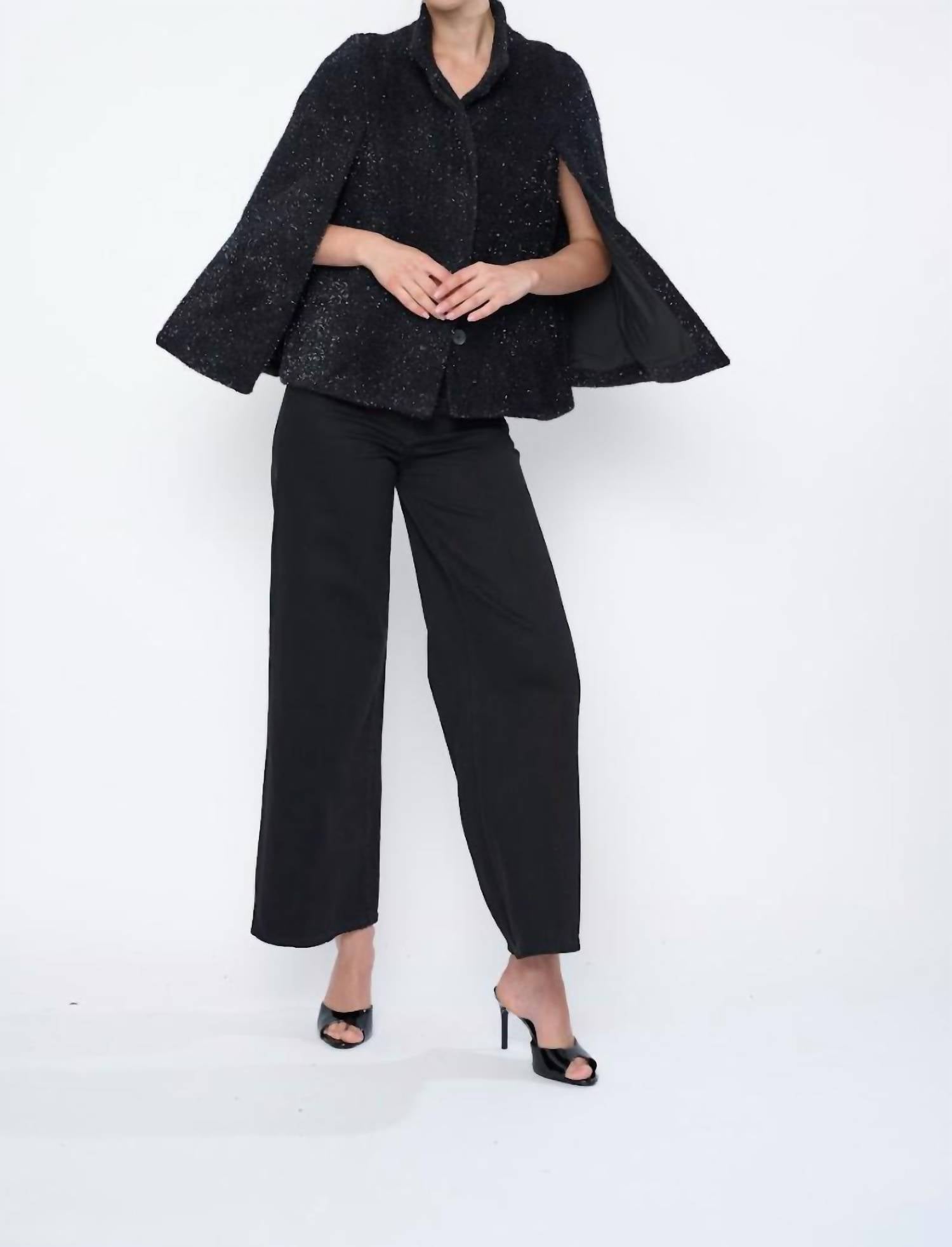Flora Bea - Misha Button Front Cape