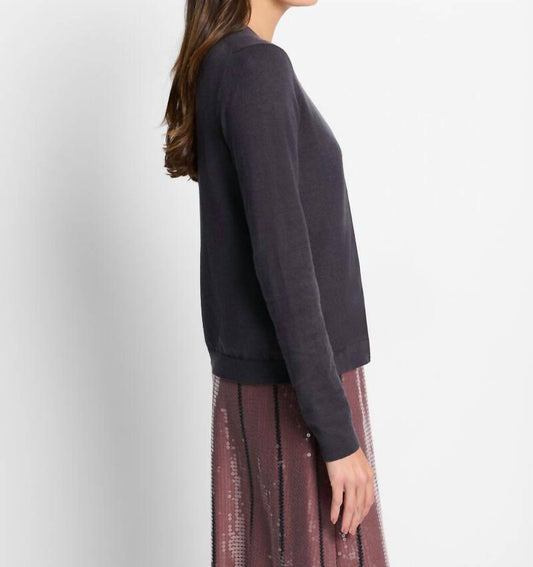Nic + Zoe - Sequin Trimmed Cardigan