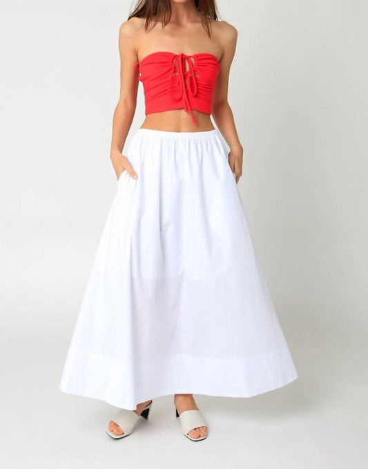 Olivaceous - Jenny Maxi Skirt