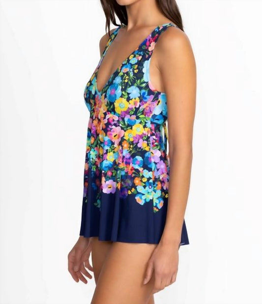 Johnny Was - BACK TIE SKIRTED ONE PIECE