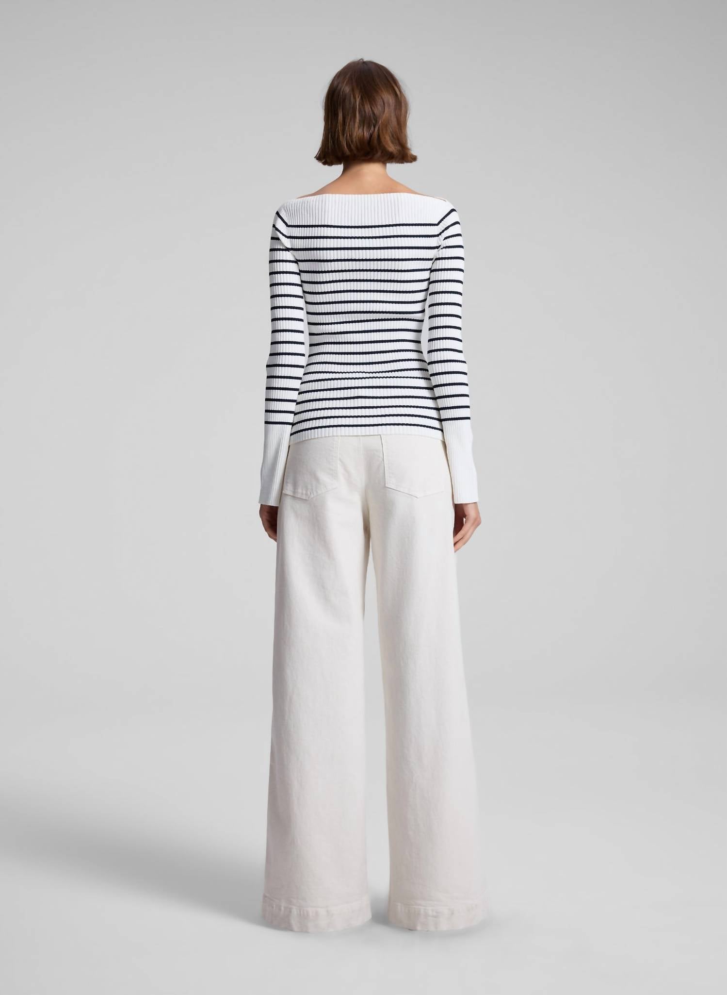 A.L.C. - Anya Striped Knit Top