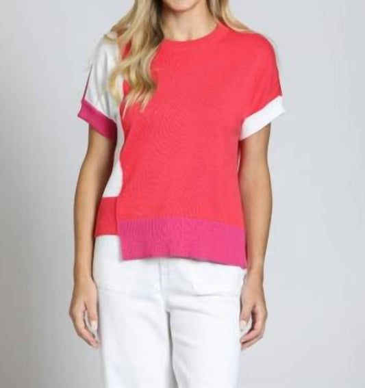 Apny - Color Block Sweater